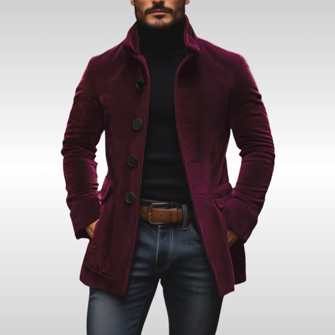ROBERTO ROYAL | CHAQUETA DE ALGODÓN EN CANALÉ