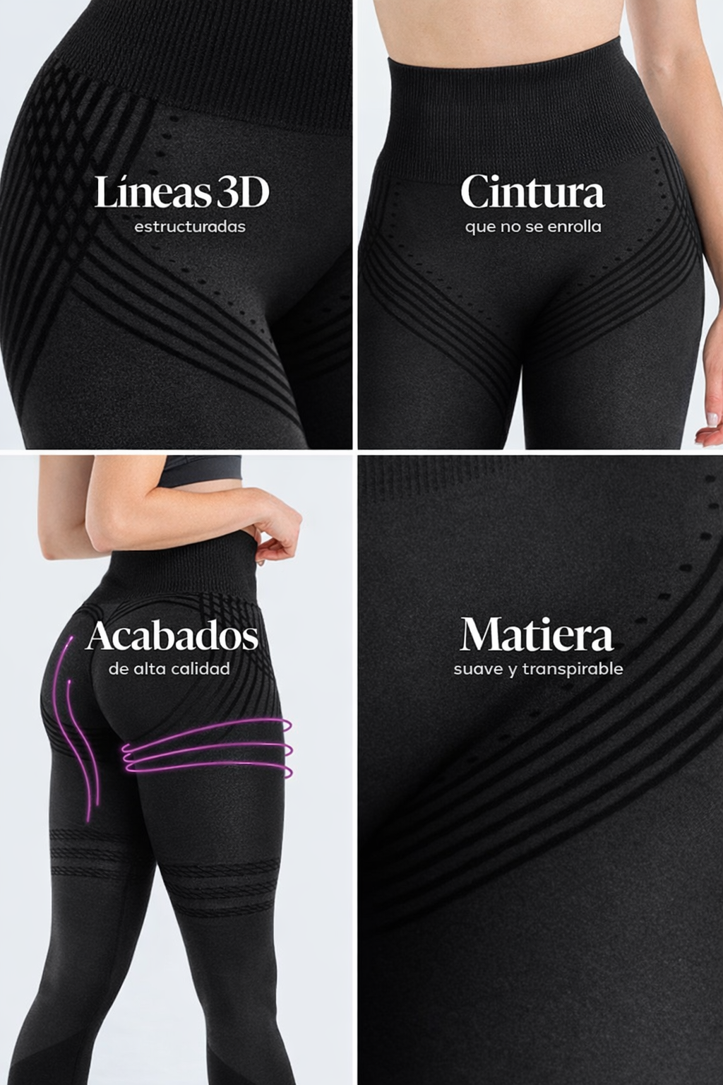 Leggings 3D anticelulíticos