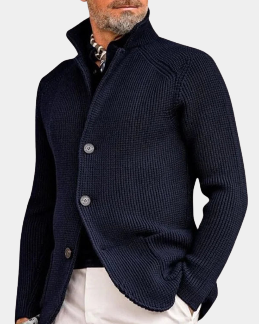 TIRSO ROYAL | CHAQUETA DE PUNTO REFINADA